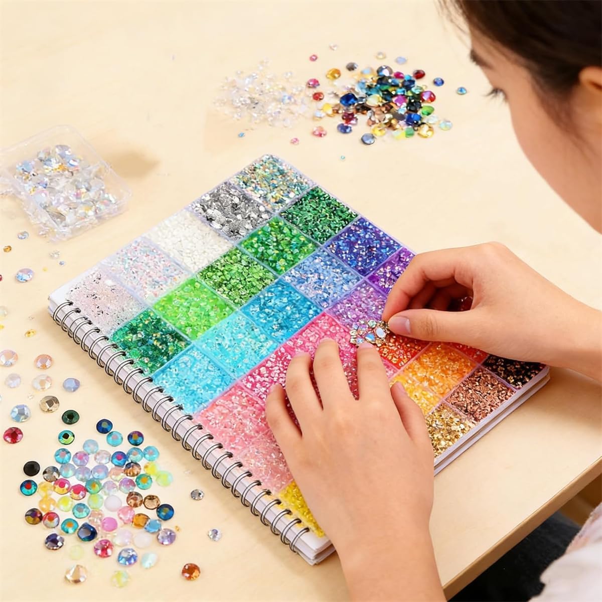 Colorful DIY Resin Rhinestone  - Resin Art Tool Kit recension och pris